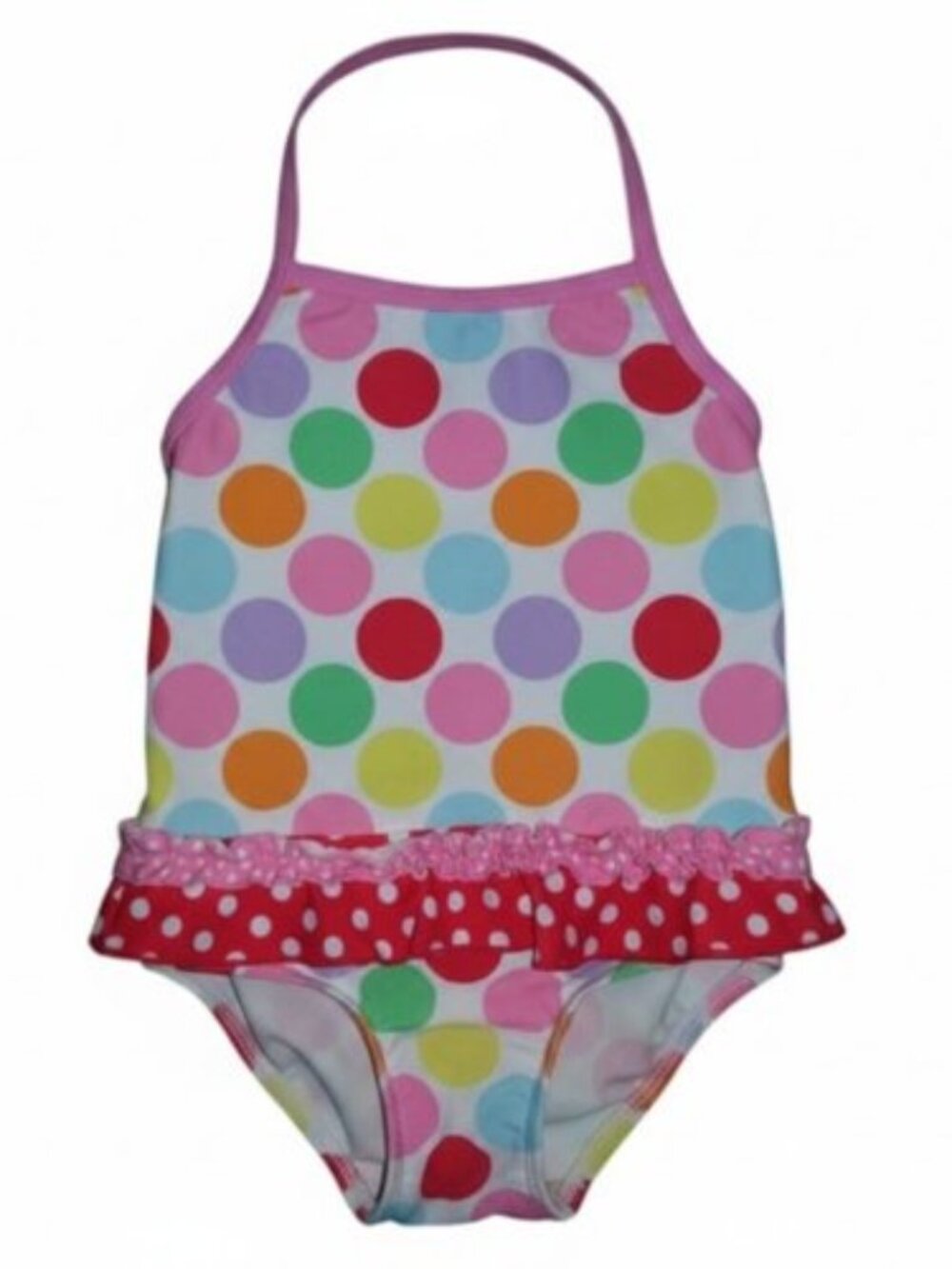 H&M Polka Dot One Piece Bathing Suit Girls Size 6-12 months